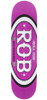 Real AR Roll 4 Rob II Skate Deck Pink White 8.06