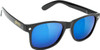 GLASSY LEONARD BLK/BLK/BLU MIRROR SUNGLASSES