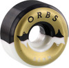 ORBS SPECTERS 56mm 99a  BLK/WHT W/GOLD WHEELS SET