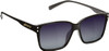 GLASSY FRITZ BLK/PURPLE MIRROR SUNGLASSES