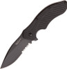 Kershaw Clash Linerlock A/O Knife Black 3" Blade