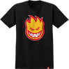 SPITFIRE BIGHEAD FILL SS TSHIRT XLARGE BLK/GOLD/RED