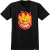 SPITFIRE BIGHEAD FILL SS TSHIRT LARGE  BLK/GOLD/RED