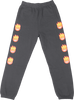 SPITFIRE BIGHEAD FILL SWEATPANT LARGE  CHARCOAL/RED/GOLD