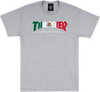 THRASHER MEXICO SS TSHIRT MEDIUM HEATHER GREY