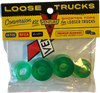 VENTURE LOOSE TRUCK CONVERSION BUSHINGS 90a GRN