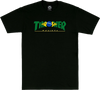 THRASHER BRAZIL REVISTA SS TSHIRT LARGE  BLACK