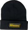 SLAPPY OG LOGO BEANIE BLACK