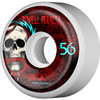 Powell McGill Skull & Snake Wheels Set White Red 56mm