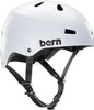 BERN MACON SATIN WHITE S HELMET