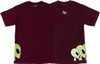 ALIEN WORKSHOP STROBE SS TSHIRT SMALL MAROON