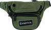 BUMBAG DELUXE EMERICA OLIVE GREEN CANVAS