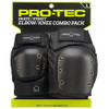 ProTec Street 2 Pack Elbow Knee Pads Set Black S