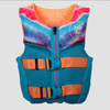 Hyperlite INDY Girls Youth Vest AQUA ORANGE Small