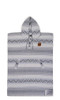 SlowTide Cisco Poncho Towel Grey S/M