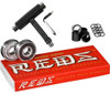 Bones Super Reds w/Skate T-Tool and 8pack Speed Rings - 4pack Spacers