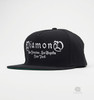 Diamond Supply Gang Hat Black White Snapback