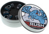 Rush Tins ABEC 7 Bearings W/Spacers Black Onesize