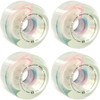 Globe Bruiser Skate Wheels Set Clear Color 60mm/83a