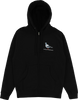 ANTI HERO LIL PIGEON ZIP HD/SWT LARGE  BLK/MULTI/COLOR