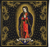 SANTA CRUZ GUADALUPE BANDANA BLACK