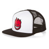 Spitfire Big Head Fill Logo Trucker Hat Black White Red Snapback