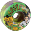 SPITFIRE F4 99a CLASSIC 56mm TOXIC APOCALYPSE PUR/GRN WHEELS SET