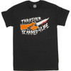 Thrasher Scarred SS TShirt Black Orange