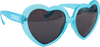 HAPPY HOUR HEART ONS FROST TEAL SUNGLASSES