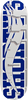 SHORTY'S SKATE BLOCK DECK-8.0 GREY/BLUE