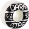 DARKSTAR BLOCK 52mm WHT/SILVER/BLK WHEELS SET