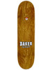 Baker Hawk Totem Skate Deck Brown Pink 8.5 w/MOB Grip