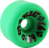 DOGTOWN K-9 60mm 97a GREEN WHEELS SET