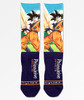 Primitive DBZ Goku Crew Socks Navy Onesize