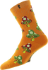 PSOCKADELIC MUSHROOM II CREW SOCKS ORG 1pr