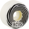 ACID TYPE A SWIRL SIDECUTS 56mm WHITE W/BLACK WHEELS SET