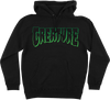 CREATURE LOGO OUTLINE HOODED SWEATSHIRT SMALL BLACK