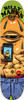 TOY MACHINE MARKS SELFIE Skateboard Deck-7.87