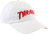 THRASHER NECKFACE INVERT HAT ADJ-WHT/RED