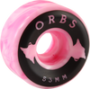 ORBS SPECTERS SWIRL 53mm 99a PINK/WHT WHEELS SET