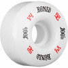 Bones 100 Wheels Set #12 v4 Set White Black Red 52mm