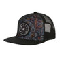 Billabong Rotor Trucker Hat Black Lava Snapback