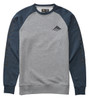 Emerica Tri Pure Crewneck Sweatshirt Grey Navy