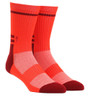 Psockadelic Rough Performance Socks Red OneSize