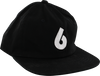 BIRDHOUSE B-LOGO HAT ADJ-BLK/WHT