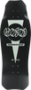 HOSOI HAMMERHEAD OG SKATE DECK-10.5x31 MATTE BLK/SILVER