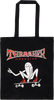 THRASHER GONZ THUMBS UP TOTE BAG BLACK