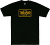 THRASHER LICENSE PLATE SS TSHIRT MEDIUM BLACK