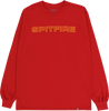 SPITFIRE CLASSIC 87 LONGSLEEVE TSHIRT XLARGE RED/GOLD/RED