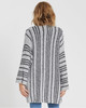 Billabong Good Times Sweater Womens Grey Stripe